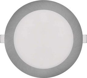 Corp de iluminat LED încastrat NEXXO LED/12,5W/230V 3000/3500/4000K argintiu Ø 17 cm