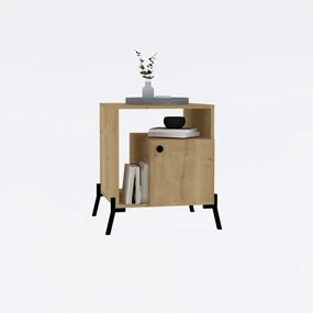 Măsuță de noptieră Hazal Oak
