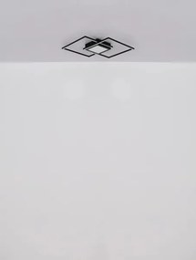 Globo 48468-32 - Plafonieră LED dimabilă SAUNDERS 32W/230V 42,6x42,6 cm