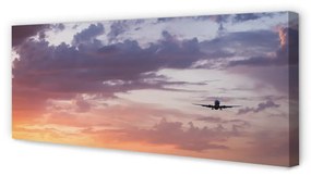Tablouri canvas Nori aeronave ușoare cer