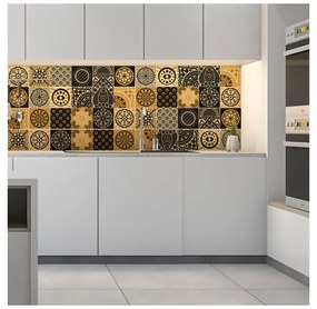 Set 15 autocolante de perete Ambiance Azulejos Tiles San Juan, 10 x 10 cm