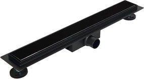Set rigola pentru dus plus capac 60 cm Balneo G-Drain Double Dark Next negru
