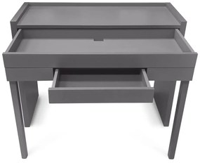 Birou gri 36x110 cm Mel - Woodman
