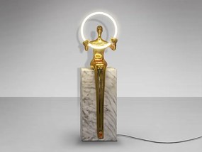 Figurina decorativa XXL / Lampa LED de podea design lux El aro