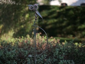 Figurina metal Balance owl