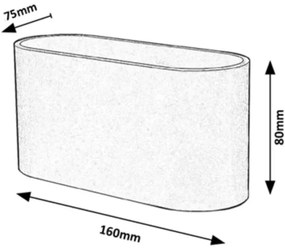 Aplică KAUNAS 1xG9/10W/230V neagră Rabalux 7023