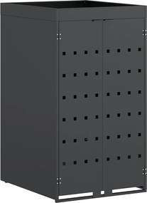 vidaXL Depozitare pentru pubela cu acoperiș pentru ghiveci, pentru pubela unică de 240L