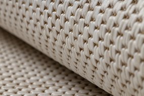 Covor SISAL SION A5165A Melanj țesute plate ecru / cremă