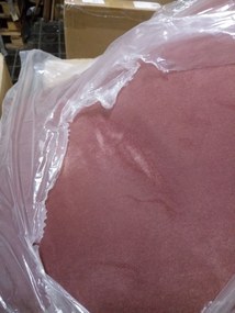 OFERTA Scaun de masa SPLIT VELVET cu picioare aurii, roz inchis calitatea II