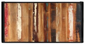 Masa de bucatarie, 180 x 90 x 76 cm, lemn masiv reciclat 1, Multicolour, 180 x 90 x 76 cm