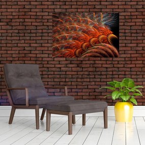 Tablou - Pene de imitație abstractă (90x60 cm)