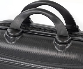 TraveLux Max valiză de mână mică cu capac dur 28x36x16 cm negru