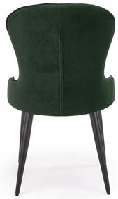 Set 6 scaune K366 velvet verde