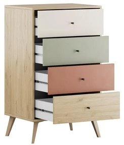 Comodă Seraphina 4 (multicolor) . 1109361