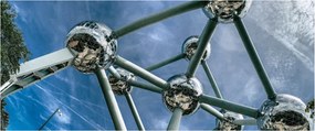 Tablou- atomium la Bruxelles (120x50 cm)
