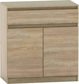 Comoda HANY NEW 007, stejar sonoma, DTD laminat, 90x49x96 cm
