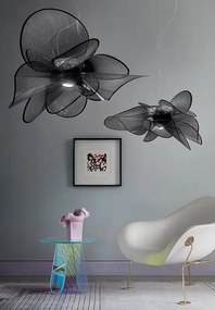 Lustra LED realizata manual La Belle Étoile Large Black