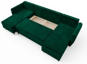 Colțar în formă de U Paladio (verde închis) (S). 1025659