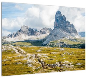 Tablou - Dolomite italiene (70x50 cm), în 40 de alte dimensiuni noi