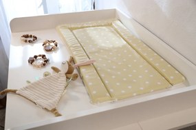 Saltea infășat M, 38x70 cm, beige polka dot