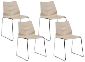 Set 4 buc scaun tip bar Huxley (bej). 1079215
