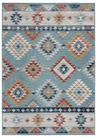 Covor pentru exterior și interior albastru 200x290 cm Avery Blue – Flair Rugs