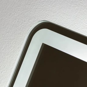 Brilagi - Oglindă de baie BELLA cu LED dimabil, iluminare LED de fundal și încălzire anti-abur, 16W/230V, 60x60 cm, IP44