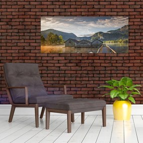 Tablou cu lac (120x50 cm)