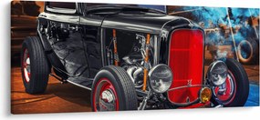 Tablou cu mașina veteran (120x50 cm)