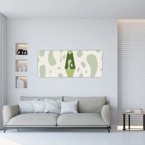 Tablou - Hippies, lampa de lavă (120x50 cm)