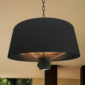Încalzitor electric suspendat de terasa exterior cu iluminat si telecomanda IP44 Heat I