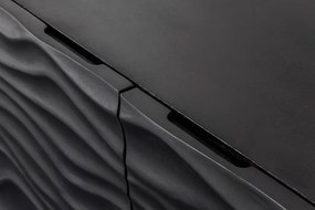 Dulap din lemn de mango Lagoon 120cm, negru