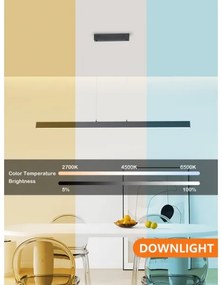 Lustră LED dimabilă pe cablu Immax NEO 07234L LITE TRIANGOLO LED/28W/230V Tuya + telecomandă