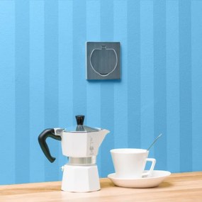 Priză încastrabilă de podea de exterior Brilagi IP55 crom mat pătrat