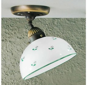 Lustră aplicată Kolarz 731.10.20 NONNA 1xE27/75W/230V d. 20 cm verde