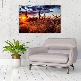 Tablou - Ora aurie a deșertului (90x60 cm)