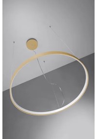 Lustră LED pe cablu RIO LED/30W/230V CRI90 3000K d. 55 cm auriu Thoro TH.216