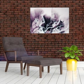 Tablou - Marmură violet N⁰2 (90x60 cm)