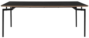 Masă de dining neagră 100x200 cm Alto – Støraa