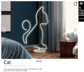 Lampadar LED design modern Cat