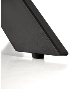 Masă de bucătărie Waylon II, marmură / negru