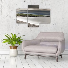 Tablou cu lac în amurg (90x60 cm)