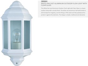Aplica perete de exterior stil traditional IP44 Outdoor 280WH SRT