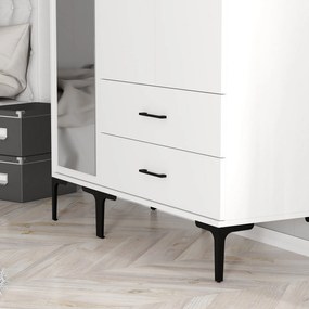 Dulap de haine Kiara RT (Alb). 1088485
