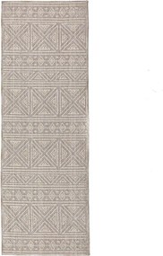 Covor tip traversă gri/bej lavabil 78x230 cm Lucia – Flair Rugs