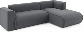Colțar gri închis (cu colț pe partea dreaptă/cu șezlong) Merid – Ropez