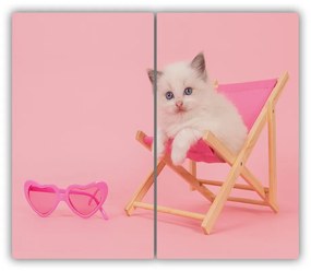 Tocator din sticla scaun punte Cat
