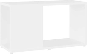 vidaXL Comodă TV, alb, 60x24x32 cm, PAL