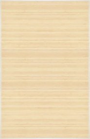 vidaXL Covor din bambus, natural, 100 x 160 cm