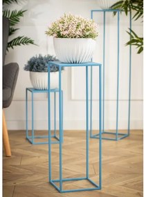 Suport de flori 70x24 cm albastru